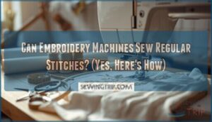 can embroidery machines sew regular stitches can embroidery machines sew regular stitches