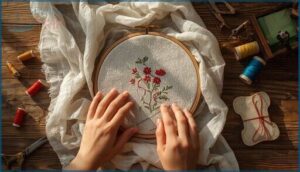 can you cross stitch without an embroidery hoop can you cross stitch without an embroidery hoop