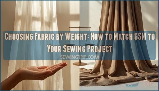 choosing fabric by weight