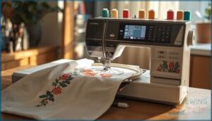 combination sewing and embroidery machines combination sewing and embroidery machines