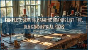 Complete Sewing Machine Brands List: Top, Old & Industrial Picks 2 complete sewing machine brands list