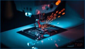 computer malfunction in sewing machine systems computer malfunction in sewing machine systems