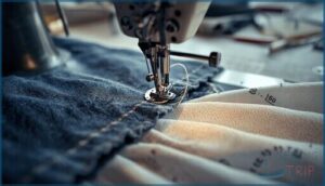 consider fabric thickness consider fabric thickness