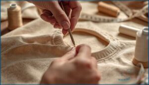 cord neckline insertion technique cord neckline insertion technique