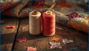 cotton vs. polyester threads cotton vs. polyester threads