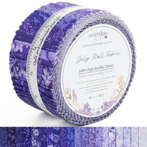 10 Best Fabric Rolls for Quilting: Reviews, Types & How to Choose 3 Craftido 18 Options 100% Cotton Jelly Roll B0FGX14W2S