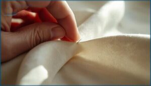 creating the blind stitch creating the blind stitch