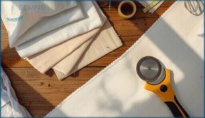 cutting and preparing fabric pieces cutting and preparing fabric pieces