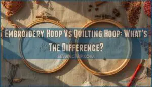 difference between embroidery hoop and quilting hoop difference between embroidery hoop and quilting hoop