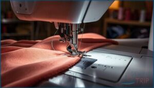 differential feed and fabric handling differential feed and fabric handling