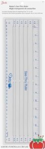 What Needles to Include in Sewing Kit: Types, Sizes & Storage 7 Dritz See Thru Dressmakers Ruler B00114TDW0