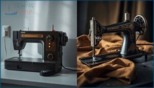 electric vs. manual operation electric vs. manual operation