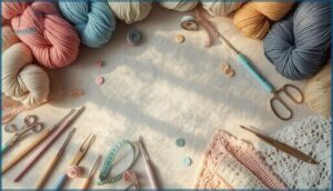 essential tools and materials for crochet edging essential tools and materials for crochet edging