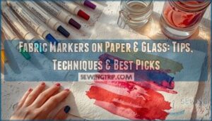 fabric markers used on paper glass fabric markers used on paper glass