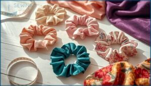 fabric scrunchies fabric scrunchies
