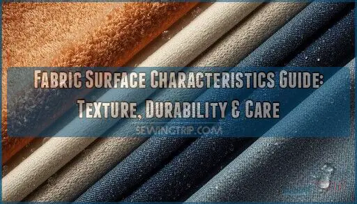 fabric surface characteristics guide