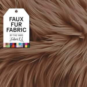 Smooth Vs Textured Fabric: Key Differences & 9 Best Options 6 FabricLA Faux Fur Fabric by B07KY57RS2