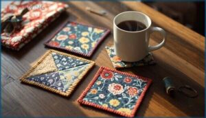 fat quarter coasters fat quarter coasters
