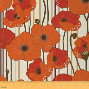 7 Durable Fabrics for Upholstery Projects + Expert Tips (2026) 7 Feelyou 1 Yard Vintage Orange B0D9P19CQN