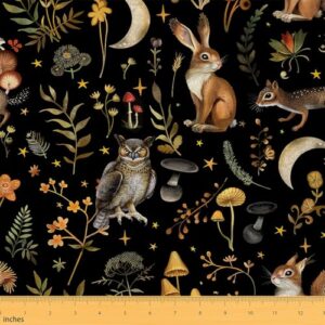 7 Durable Fabrics for Upholstery Projects + Expert Tips (2026) 5 Feelyou Boho Mushroom Upholstery Fabric B0D91SH5VL