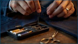 fixing loose buttons and popped seams fixing loose buttons and popped seams