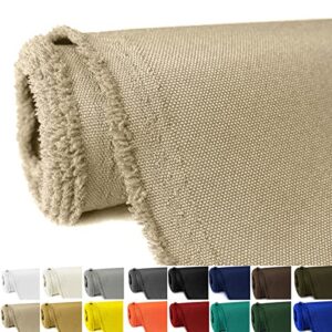 7 Durable Fabrics for Upholstery Projects + Expert Tips (2026) 3 GeeComfy Waterproof Canvas Fabric by B0B398RYVW