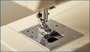 guide thread through tension discs guide thread through tension discs