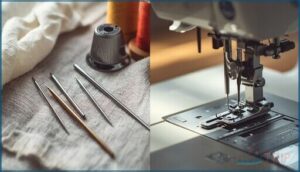 hand sewing vs. machine needles: what to include hand sewing vs. machine needles: what to include