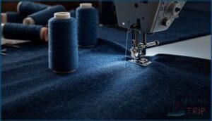 heavy threads for main seams heavy threads for main seams