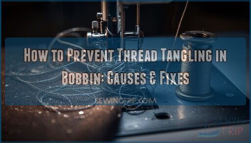 how to prevent thread tangling in bobbin