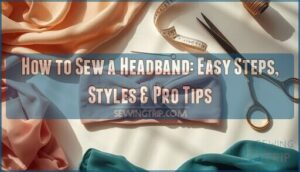 how to sew a headband how to sew a headband