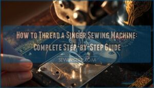 how to thread a singer sewing machine how to thread a singer sewing machine