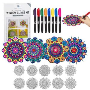 10 Best Sewing Kits for Seniors: Easy Projects & Adaptive Tools 3 Hula Home Stained Glass Mandala B09X1YX59W