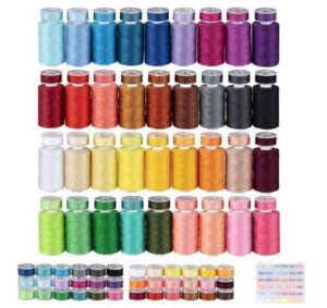 9 Best Sewing Thread Sets for Patchwork and Appliqué + Tips 3 ilauke 72pcs Sewing Thread Bobbins B0FJFGKJ15