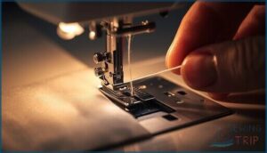 insert thread into needle bar guide insert thread into needle bar guide