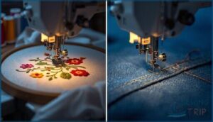 key differences between embroidery and regular stitching key differences between embroidery and regular stitching