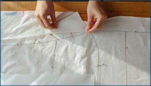 laying out and pinning pattern pieces laying out and pinning pattern pieces