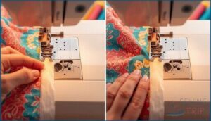 loading binding and fabric (binding first vs. sandwich method) loading binding and fabric (binding first vs. sandwich method)