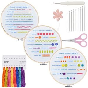 Top 8 Practice Fabrics for Beginners: What to Buy & Avoid 3 Lystaii Beginners Embroidery Stitch Practice B0BRCW68L1