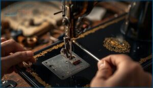 maintaining and replacing thread guides maintaining and replacing thread guides