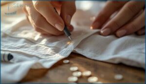 marking button placement marking button placement