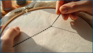 mastering the back stitch mastering the back stitch