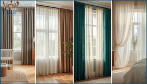 matching curtain fabric to each room matching curtain fabric to each room