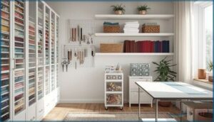 maximizing sewing room storage maximizing sewing room storage