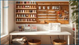 maximizing storage space in your sewing area maximizing storage space in your sewing area