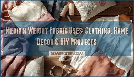 medium weight fabric uses
