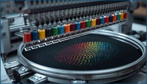 number of needles & multi-color designs number of needles & multi-color designs