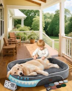 Durable Fabric for Dog Beds: Compare Top Options & Features 1 OhGeni Orthopedic Dog Couch Pet B0CBP7CJH5