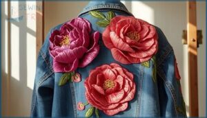 oversized floral blooms oversized floral blooms