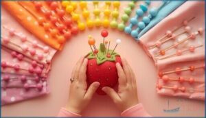 plastic-headed pins and pin cushions plastic-headed pins and pin cushions